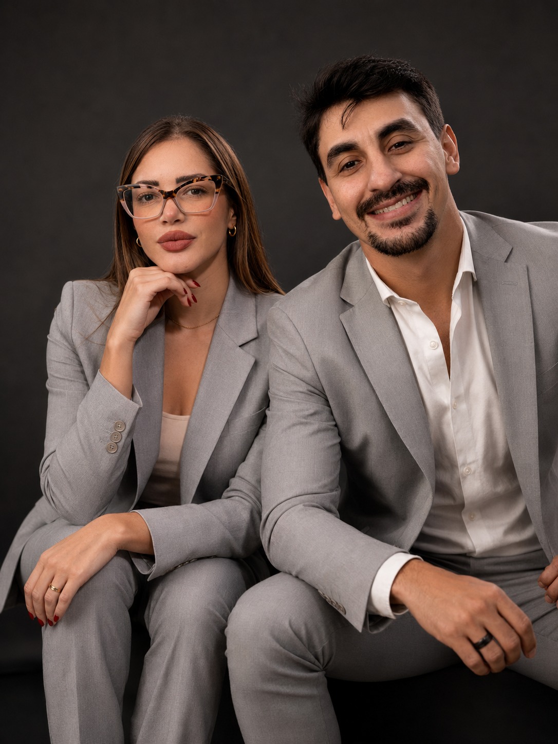 Priscila Góes e Henrique Andrade, fundadores da Óticas Góes